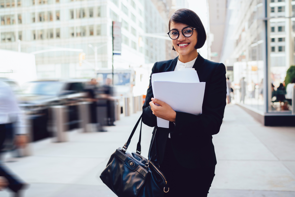 A woman with a DBA advancing her career