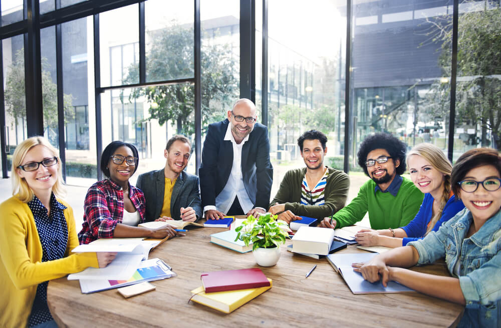 A group of higher education teachers learning from one another