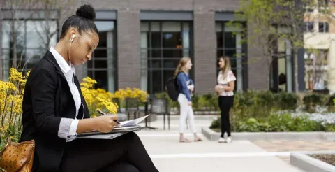an EdD student studying to become an educational leader and transform her community for the better